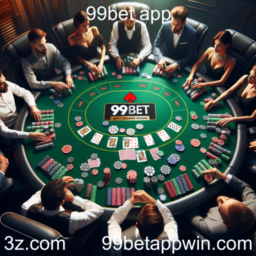 A Emoção do Pôquer no 99bet App